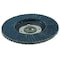 Weiler 4-1/2" Abrasive Flap Disc, Flat (TY27), 40Z, 5/8"-11 UNC 31408 - alternate 1